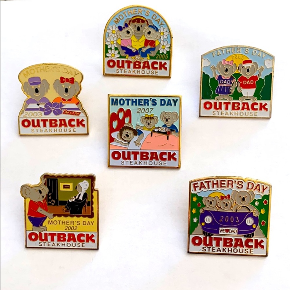 Outback Steakhouse Pins